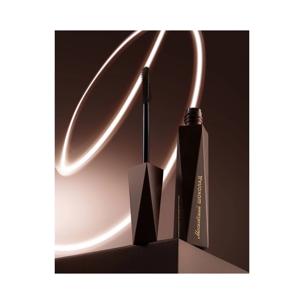 RBG Russian Beauty Guru Объемная тушь для ресниц коричневая «Московский шоколад», 12 мл