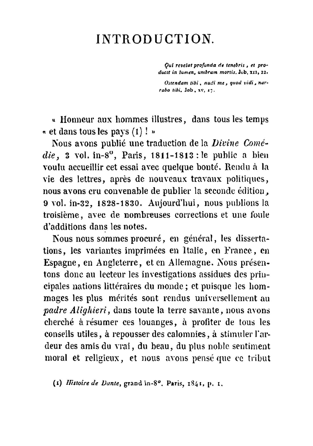 La Divine comédie | Dante Alighieri