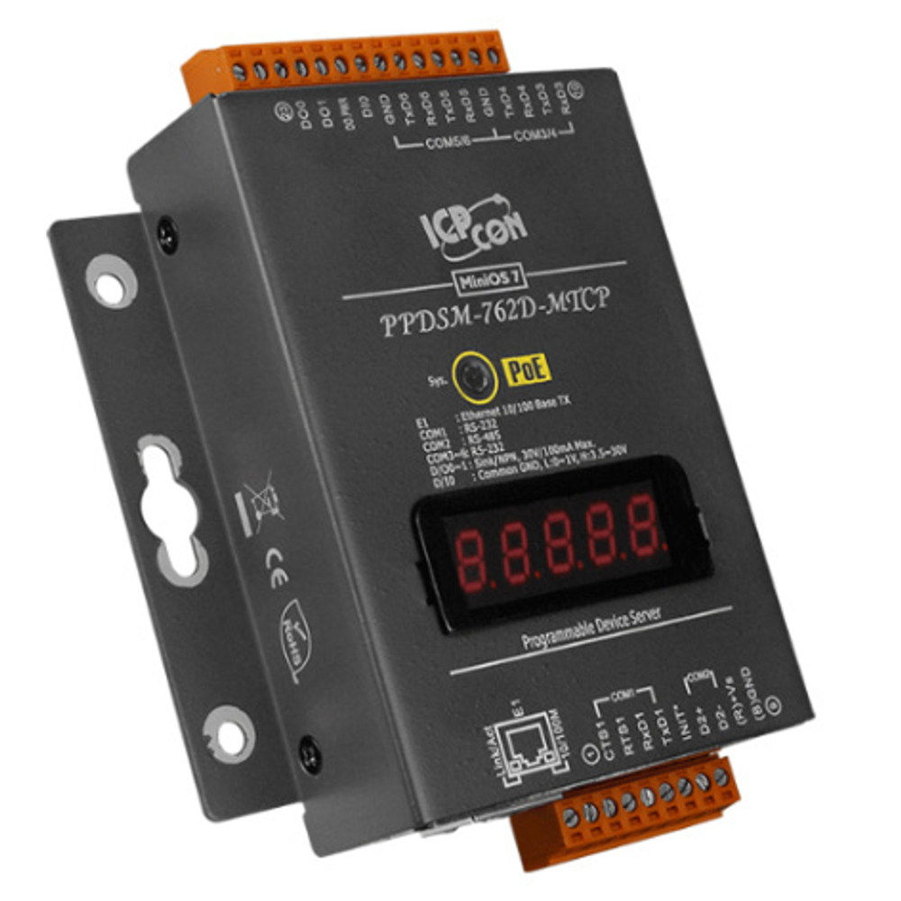 Преобразователь ICP DAS PPDSM-762D-MTCP CR