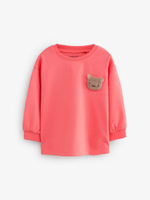 Толстовка для девочки Next B50-359, 4 шт., Розовый, Бежевый