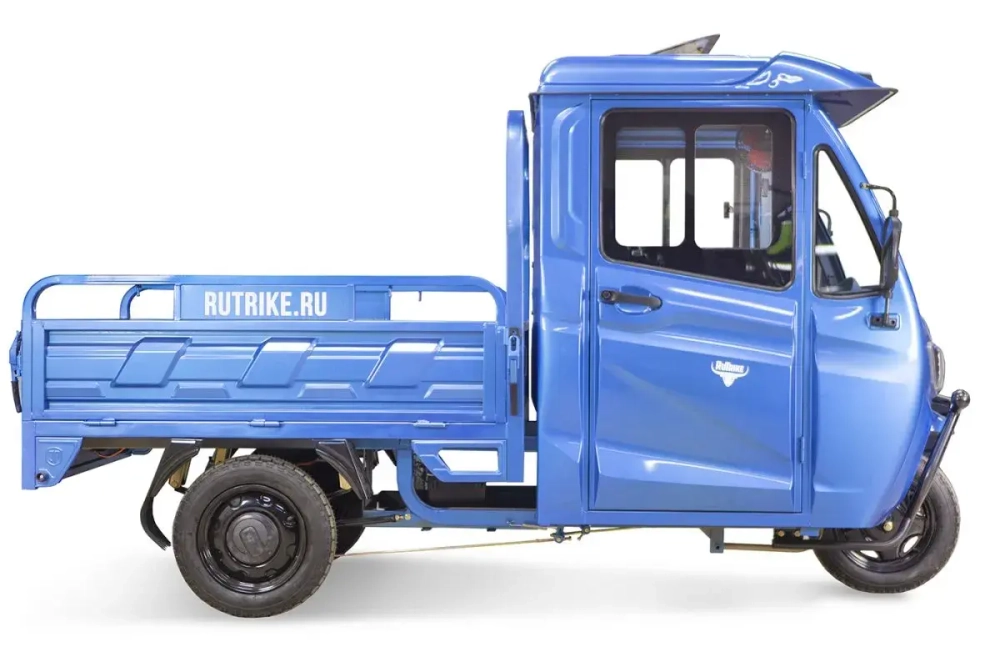 Грузовой электротрицикл Rutrike КАРГО Кабина обогрев 1500 60V1000W