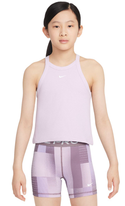 Футболка для девочки Nike Girls High-Neck Tank - doll/white