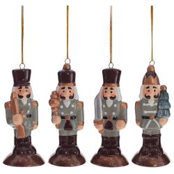 GAEM Украшение новогоднее "Щелкунчик", L5 W5 H11 см, 4в.