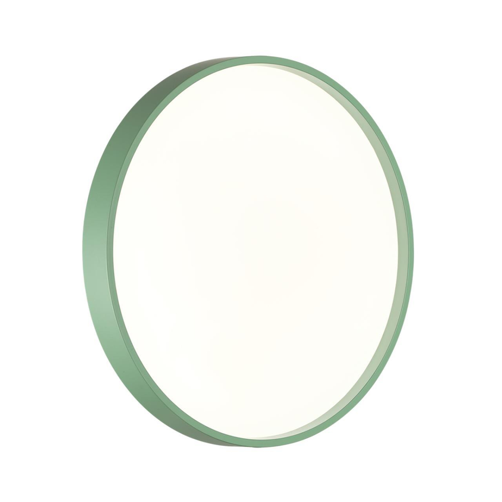 7743/CL COLOR SN 127 Светильник светодиодный потолочный пластик/белый/зеленый LED 30Вт 4000К D330 IP43 MAVIC