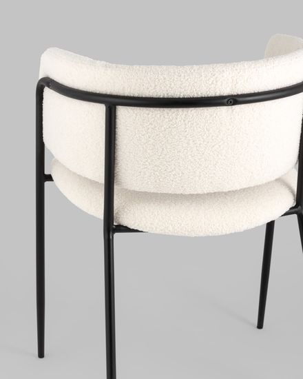 Стул кухонный  Sunny ткань букле белый