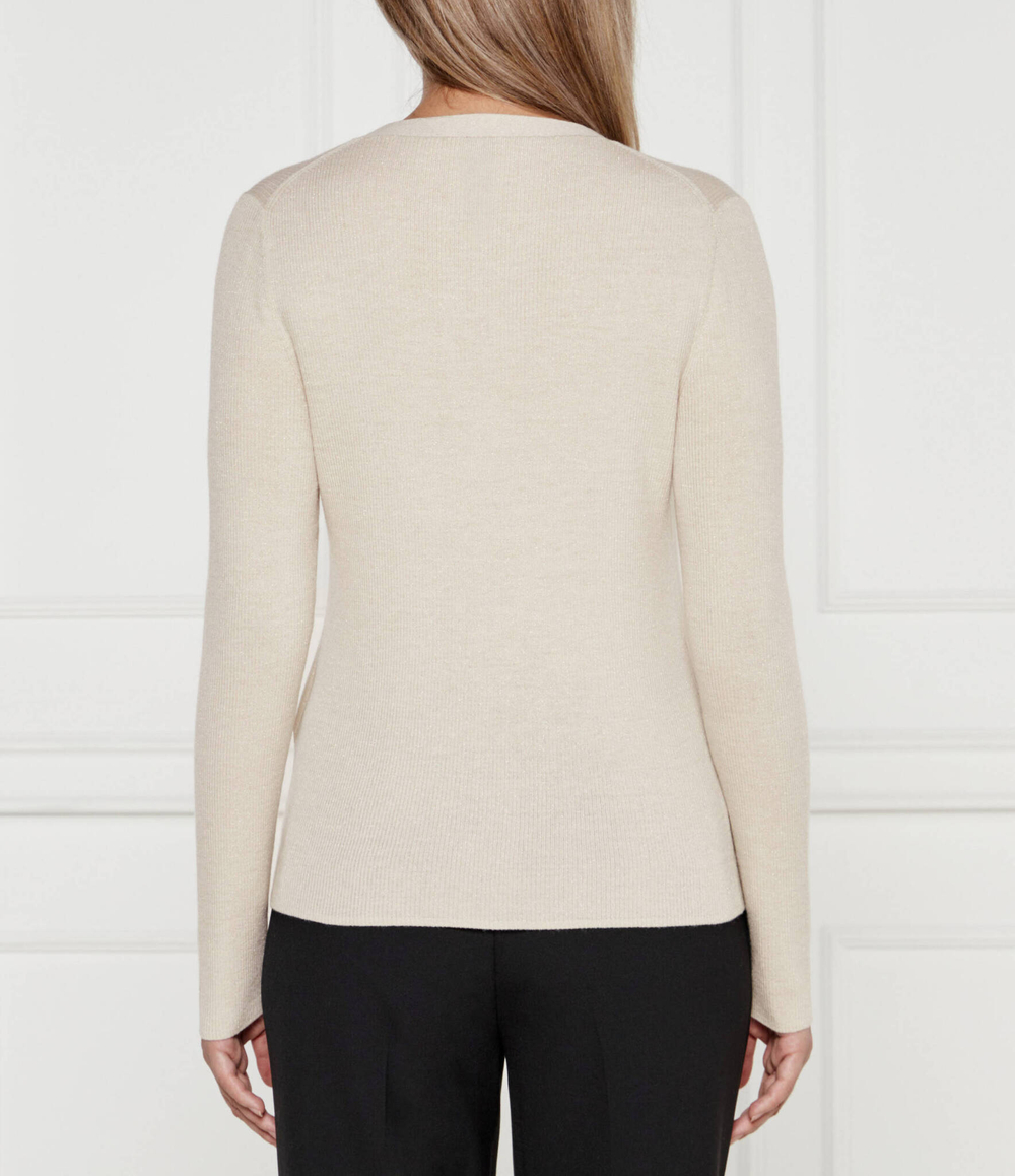 Хлопковый кардиган Marc Cain - бежевый(XC 39.14 M52)