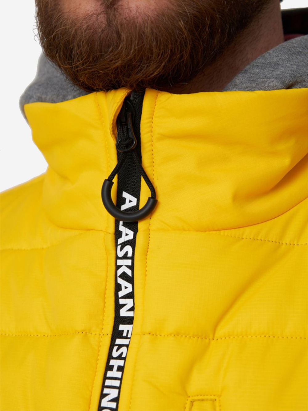 Жилет Alaskan Juneau Vest Yellow утепленный стеганый