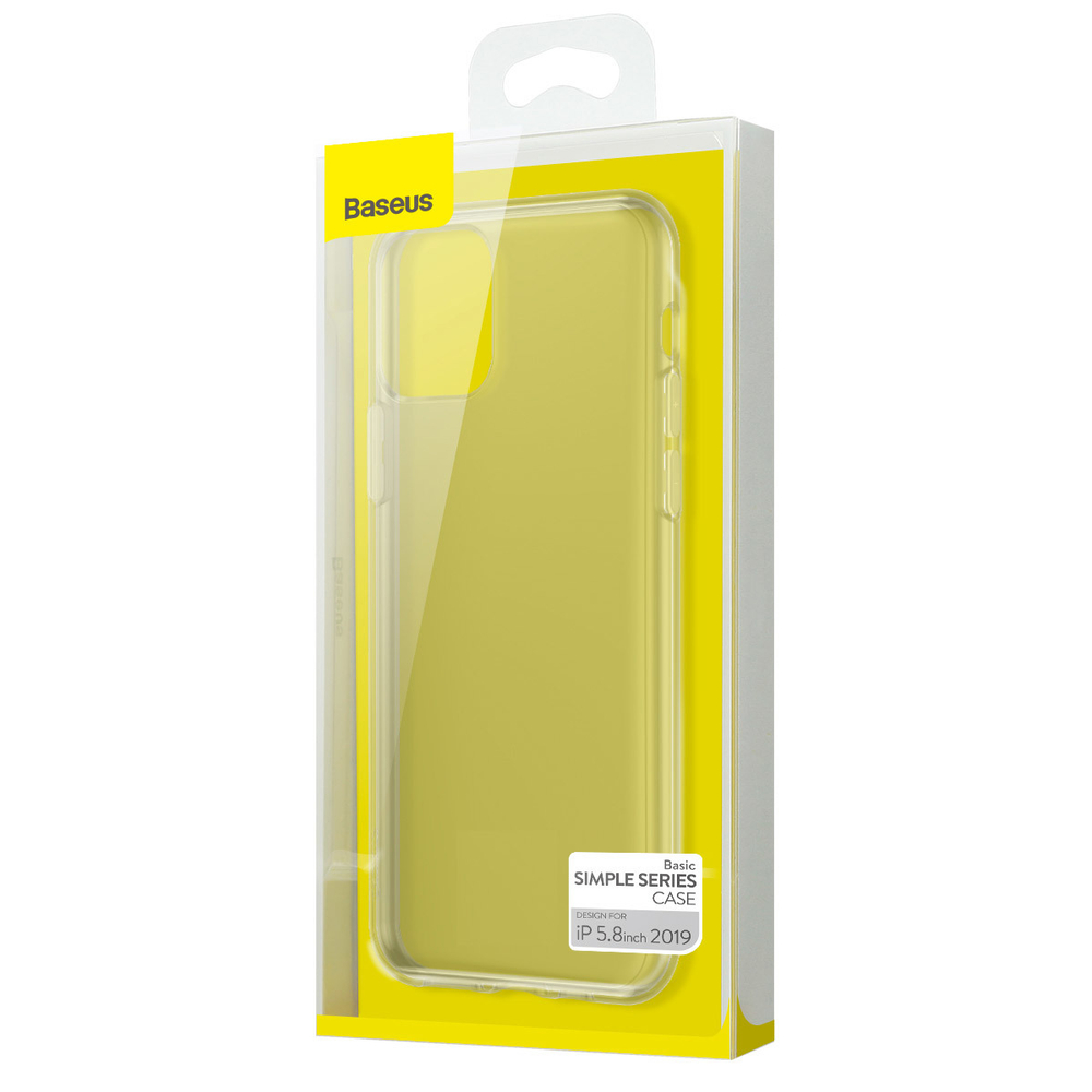 Чехол для Apple iPhone 11 Pro Baseus Simple Series Case - Transparent