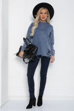 Свитшот Верена (джинс) Б14167-5М LT Collection