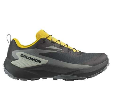 Кроссовки для бега мужские Salomon Genesis Gore-Tex Черно-Желтые