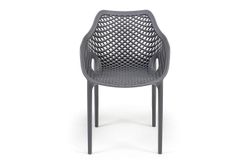 "Беллини" стул пластиковый, цвет темно-серый