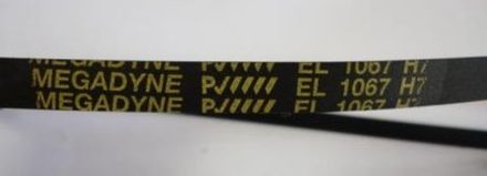 Ремень 1067 H7 Megadyne для стиральной машины Indesit/Ariston (Индезит/Аристон) 1067 H7 - 055310/082995