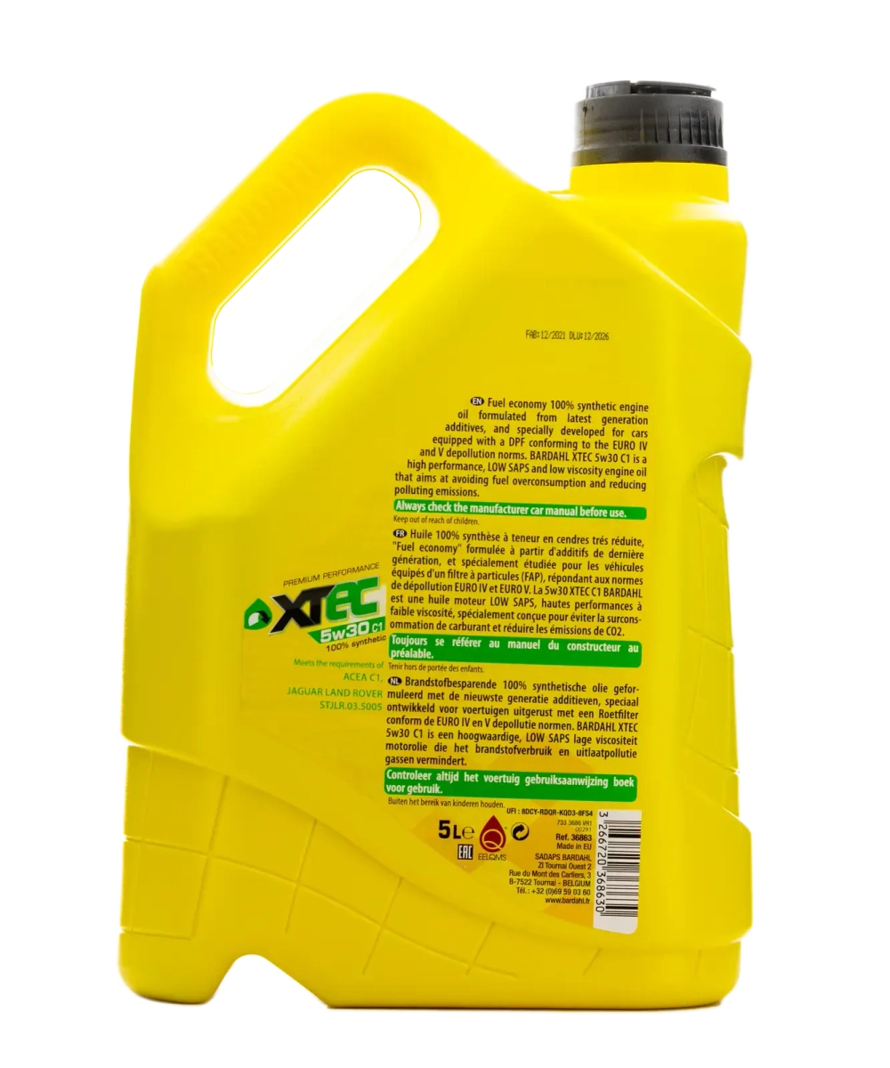 5W30 XTEC C1, 5L (синт. моторное масло)