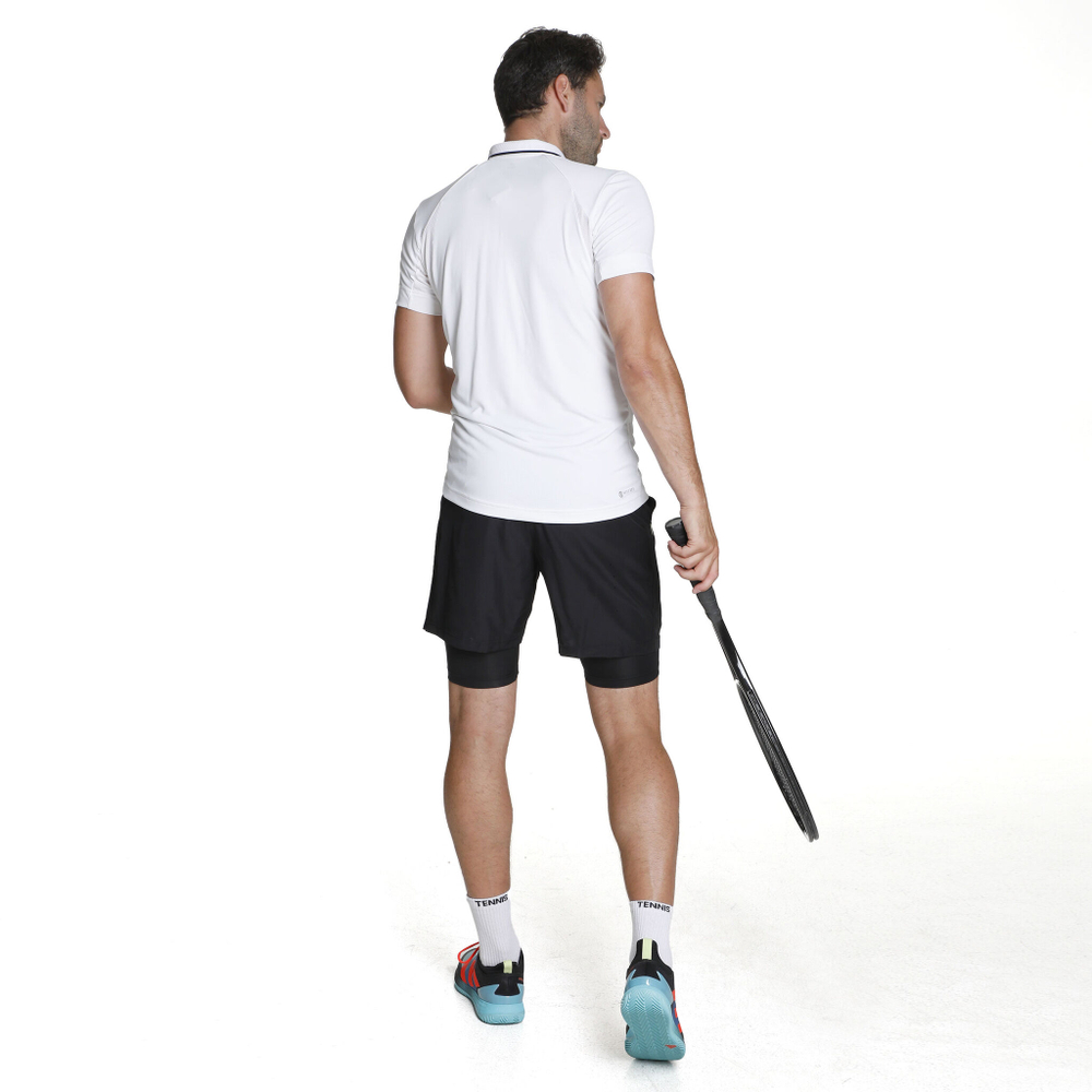 Мужское теннисное поло adidas Freelift Polo Men - White