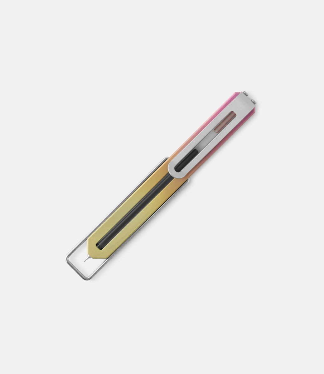 CW&T Pen Type-C Sandy Toes Pink Sky — ручка-закладка из титана