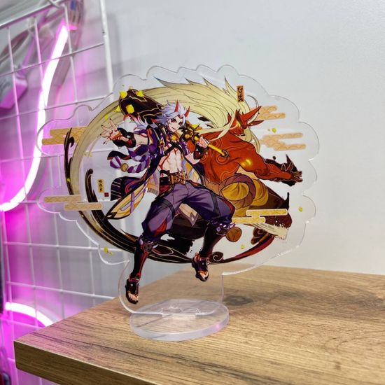 Фигурка акриловая Genshin Impact. Аратаки Итто