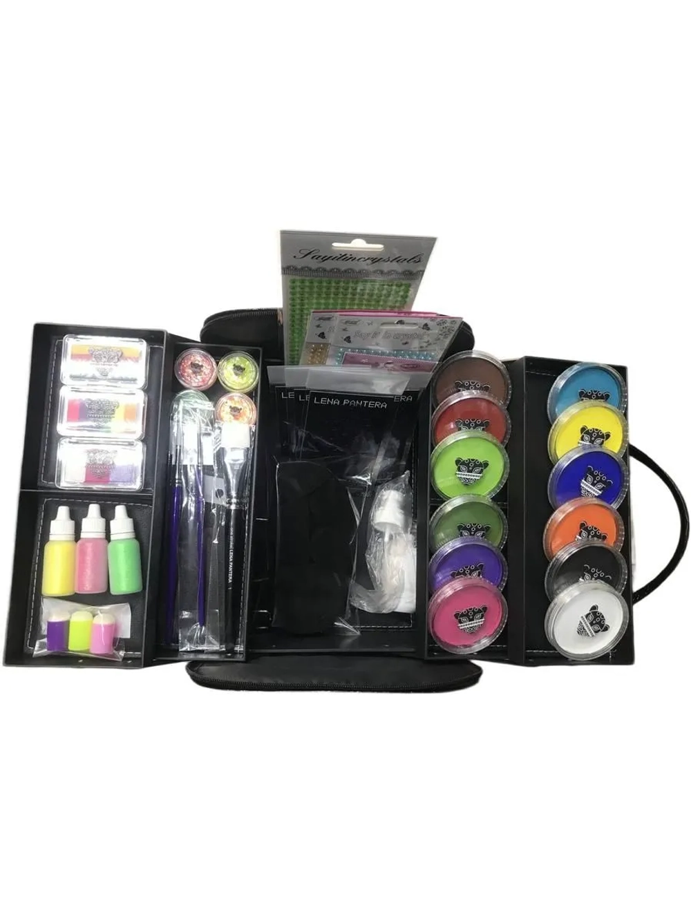 Профессиональный набор аквагрима в кейсе "База"