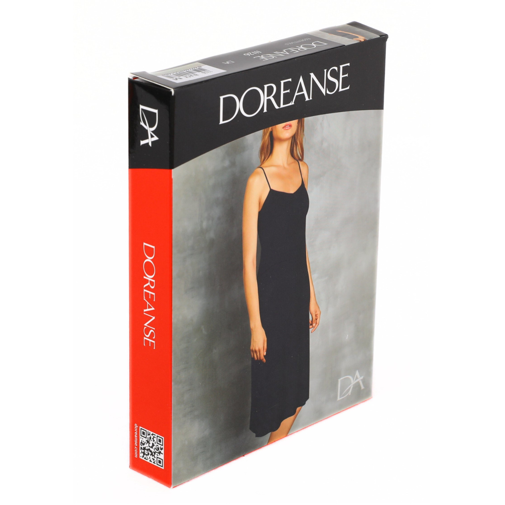 Женская ночная сорочка черная Doreanse 11126