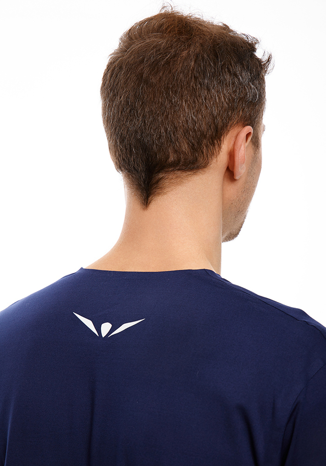 ЛОНГСЛИВ УТЕПЛЕННЫЙ МУЖСКОЙ WARM LONG SLEEVES TEE | DEEP BLUE