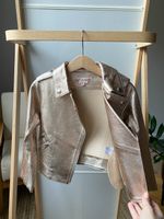 Новая кожанная куртка Bonpoint, 104