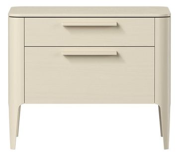Тумба прикроватная Type oak 2 ящика ширина 60 см (молочный)