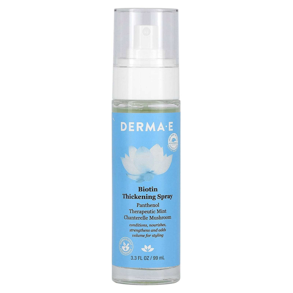 DERMA E, спрей для придания объема с кератином, 99 мл (3,3 жидк. унции)
