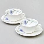 Набор чайный lefard васильки на 2 пер. 4 пр. 250 мл