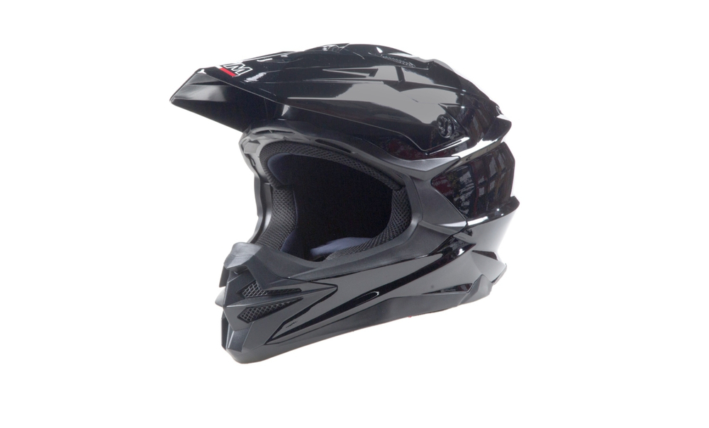 Шлем кроссовый AiM JK803 Black Glossy, L