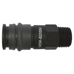 WDK-820SM Композитное пневматическое быстроразъёмное соединение с внешней резьбой M 1/4"