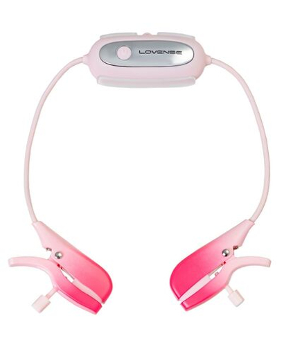 Виброзажимы для сосков Lovense Gemini с управлением через приложение