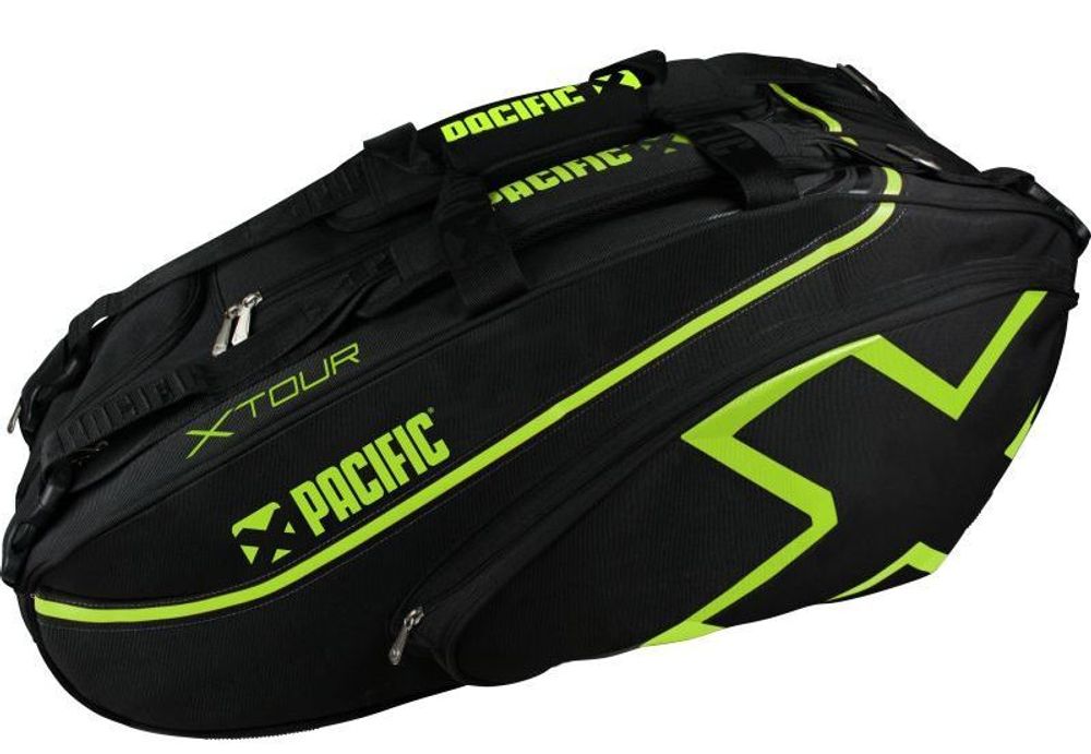 Сумка теннисная Pacific X Tour Racquet Bag 2XL (Thermo) - black/lime