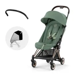 Прогулочная коляска Cybex Coya Leaf Green Rosegold