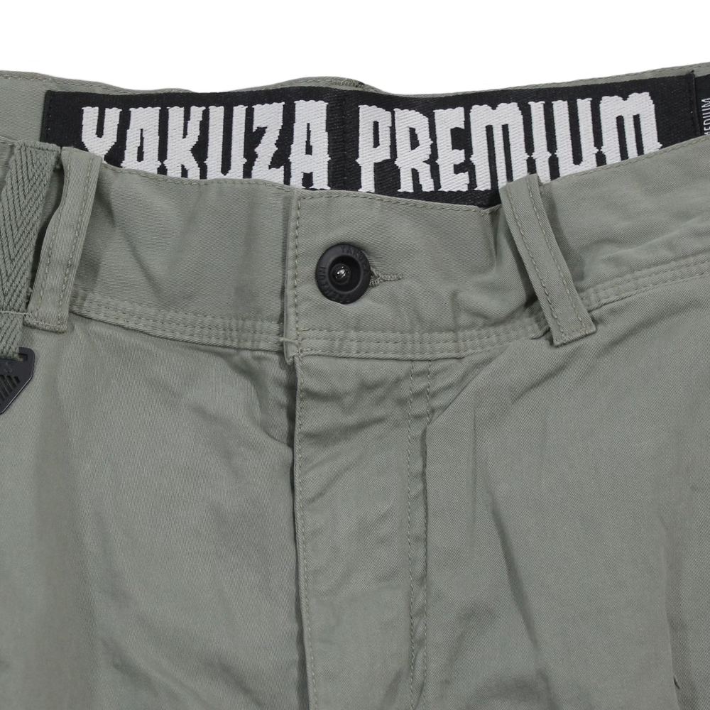 Карго шорты серо-оливковые Yakuza Premium 3852