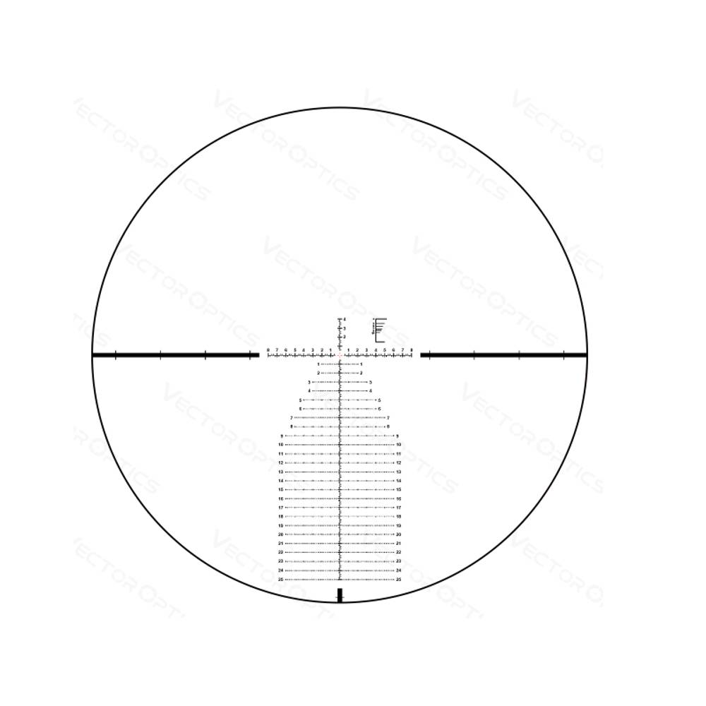 Оптический прицел Vector Optics FFP Continental x6 4-24x56 ( Тигр, СВД, ОП-СКС, ВПО-208 / Сетка VEC-MBR / с подсветкой )