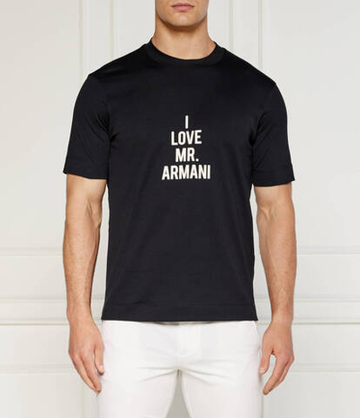 Футболка Emporio Armani - черный(6D1TC9 1JOCZ)