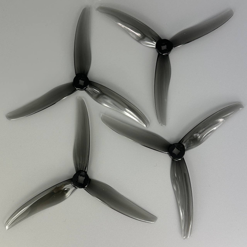 Пропеллеры Gemfan Hurricane SL 5130-3 вал 5/1,5мм (прозрачно серый)