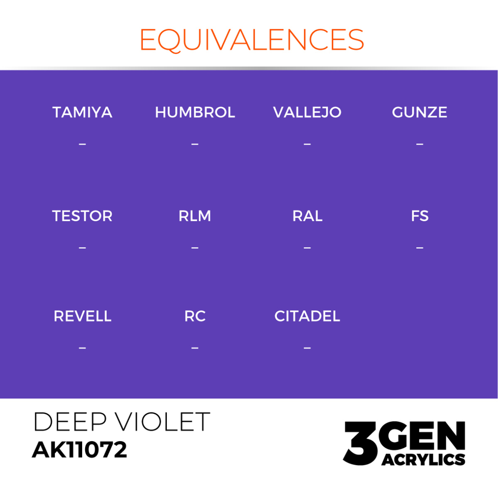 Intense Deep Violet