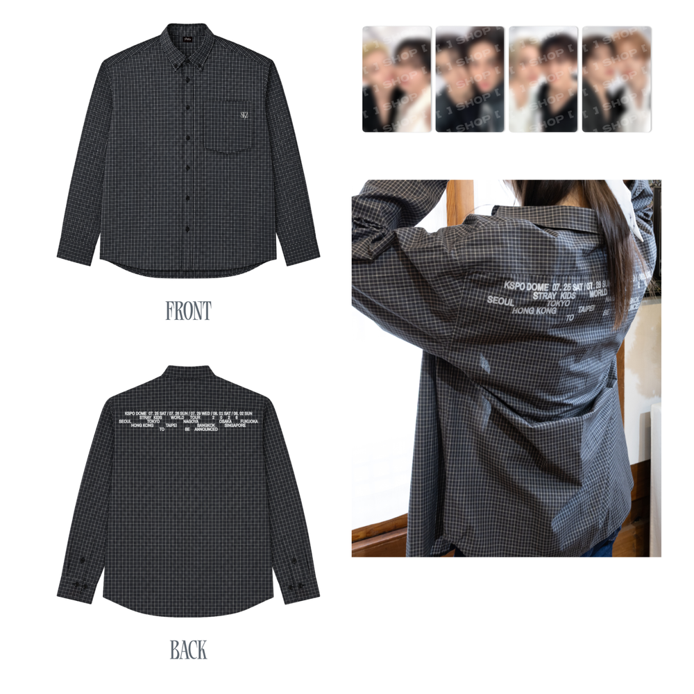Рубашка CHECK SHIRT - RUN IT