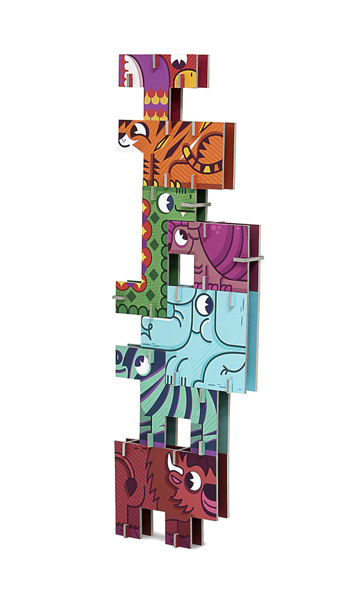 3D пазл-головоломка Krooom Сафари