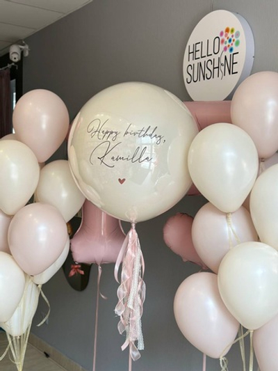 Набор шаров молочный №30