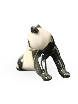 Фарфоровая статуэтка "Панда" ЛФЗ, СССР 1970 - 1986 гг.