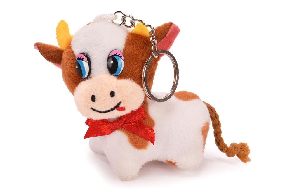 Мягкая игрушка Корова 8см в ассортим. Мягкая игрушка Корова 8см в ассортим.