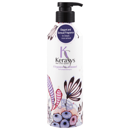 Парфюмированный шампунь для тонких волос Kerasys Perfumed Line Elegance & Sensual Shampoo