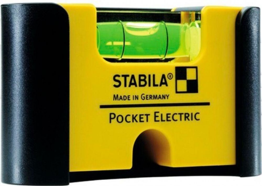 Уровень STABILA тип Pocket Electric с чехлом на пояс