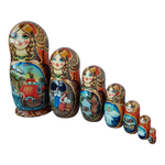 Матрёшка 21см "Царь Салтан" 7мест