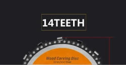 Диск пильный 125 x 3.5 x 22; 14 зуб.