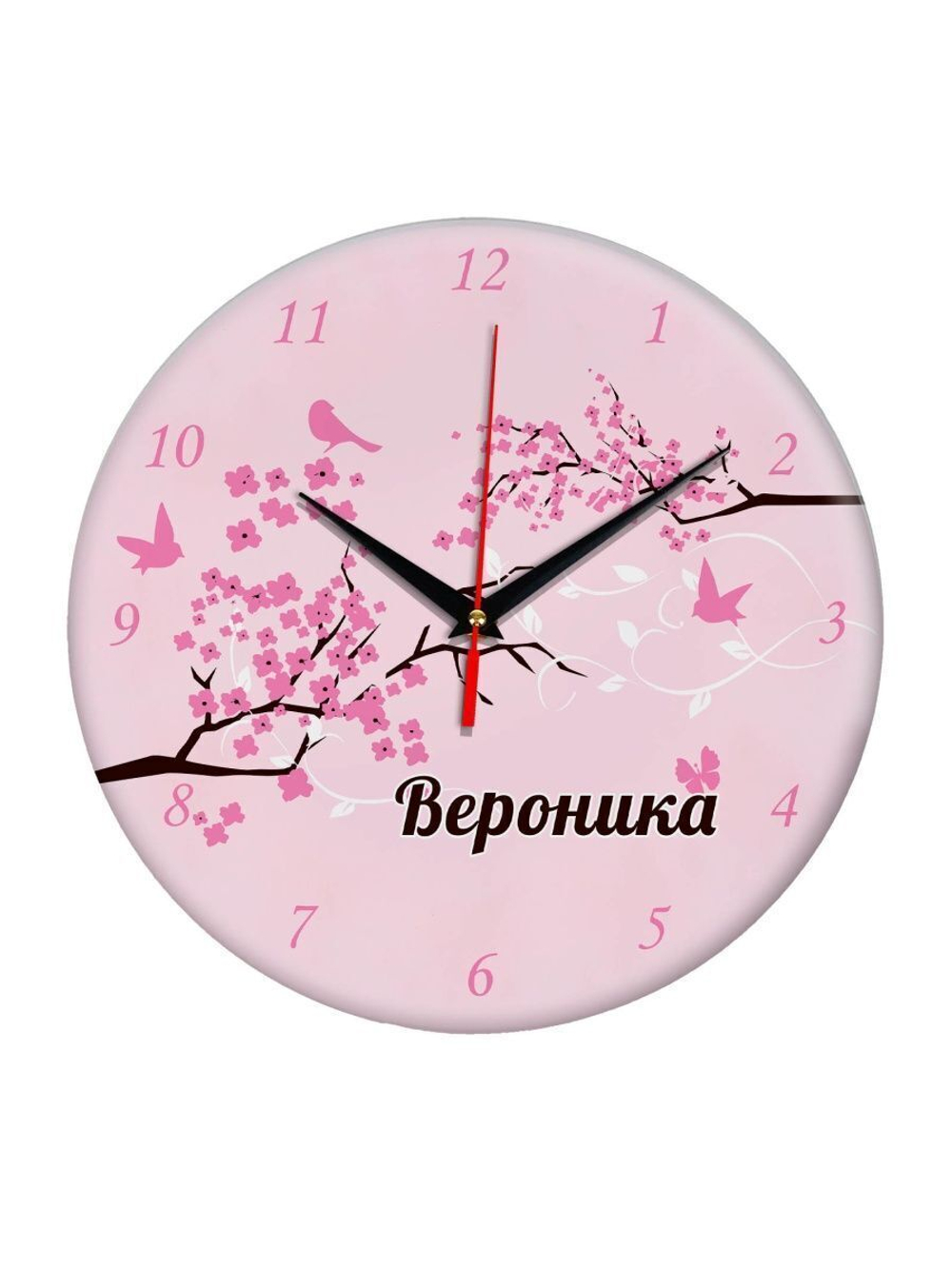 Часы именной подарок "Вероника" Декор для дома, подарок