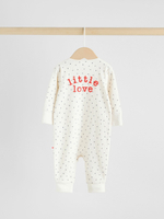 Комбинезон / Cлип для малышей Next H44-216, 3 шт., Молочный, Розовый