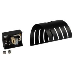 Светильник настенный ЭРА WL48 BK G9 IP20 черный