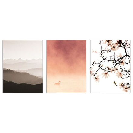 IKEA BILD  (ИКЕА БИЛД)  -  Плакат, в тумане, 30x40 см